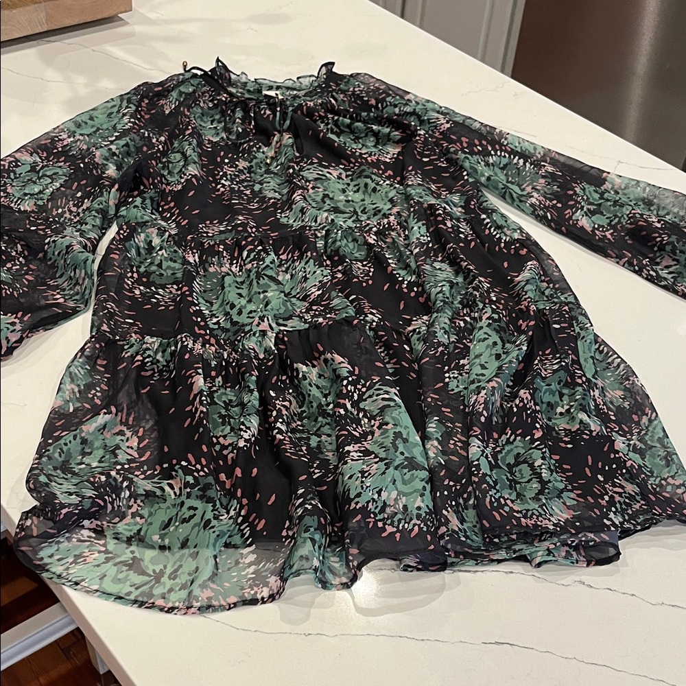 Floral Long Sleeve Dress